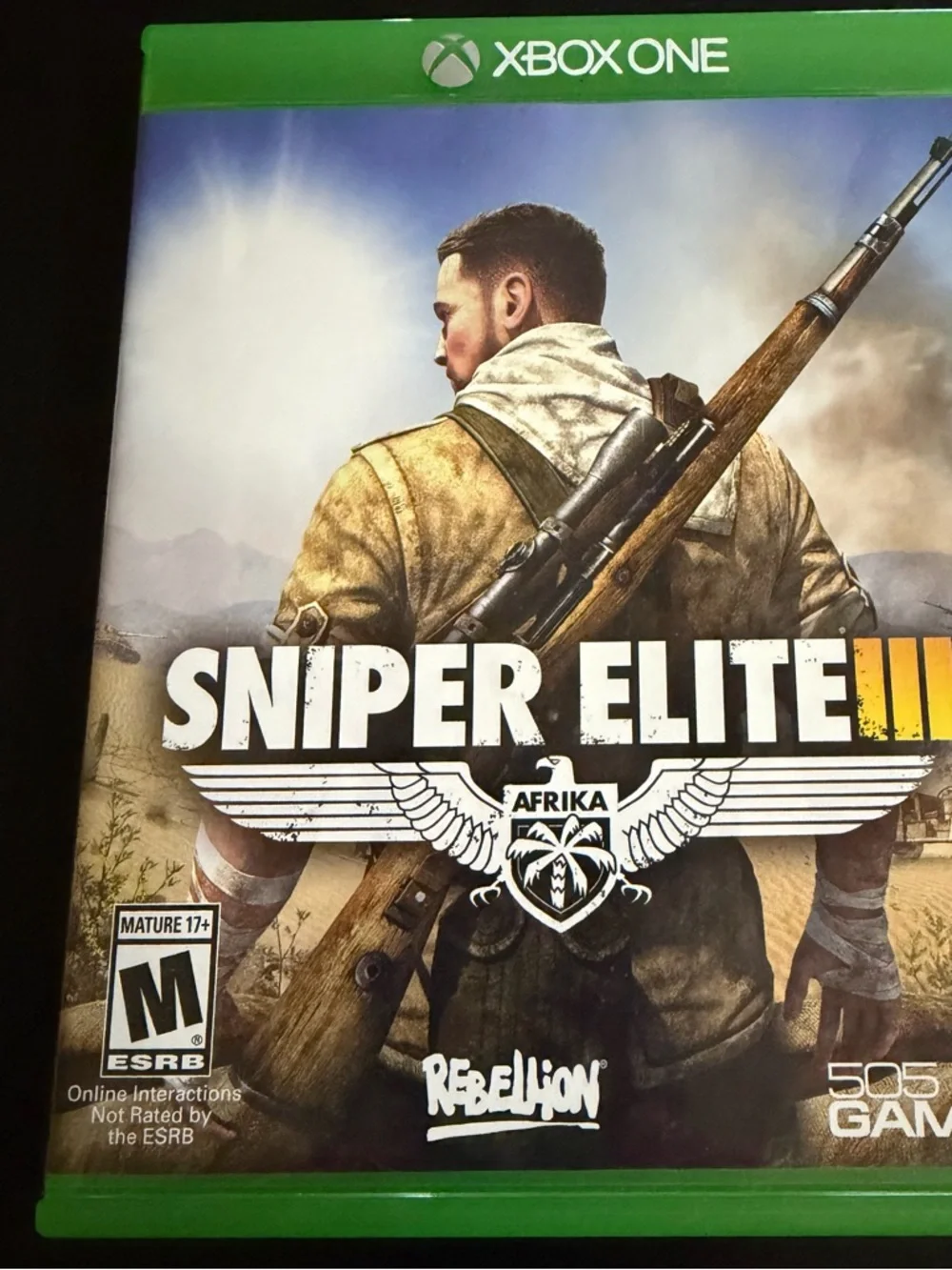 Microsoft Xbox One Sniper Elite III Afrika - Green Case